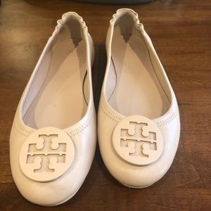 Blush pink Tory Burch flats